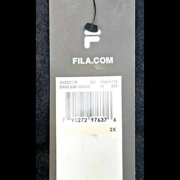 FILA PLUS SIZE New Women's Black Two Piece Jogger Set 2X - Picture 16 of 16